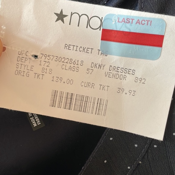 Polka-Dot Straight fit dress - Picture 4 of 6